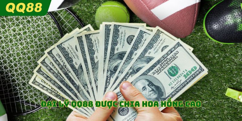 Đại lý QQ88 được chia hoa hồng cao